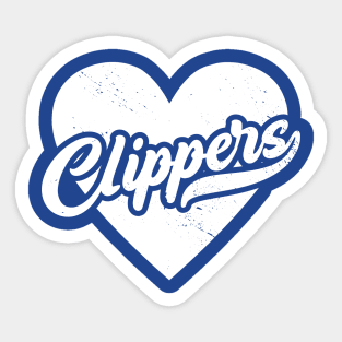 Vintage Clippers School Spirit // High School Football Mascot // Go Clippers Sticker